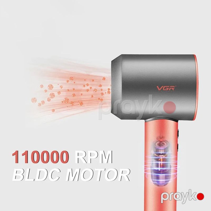 VGR V-440 Professional Saç Quruducu Fen Saç Şəkilləndirici Fen Hava Feni — Fən, Bakı (4)