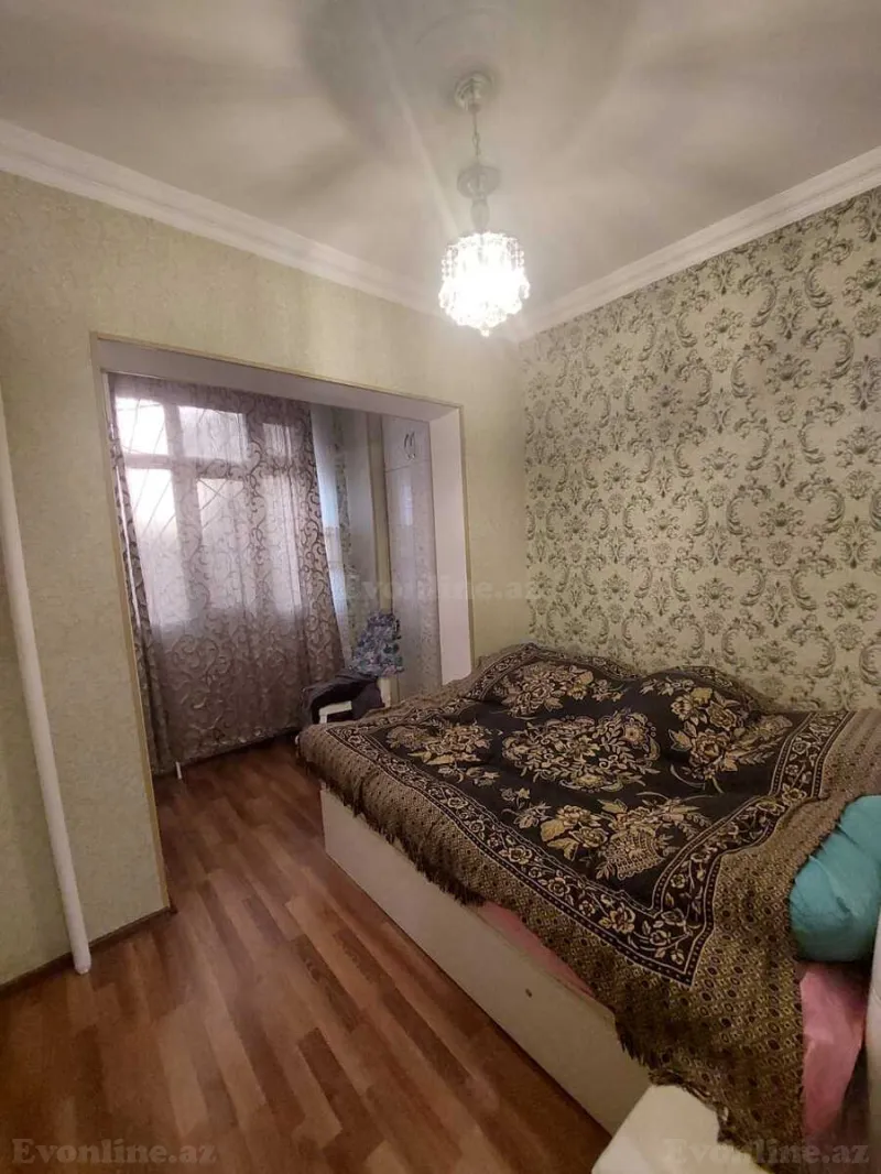 Satılır 2 otaqlı Mənzil Köhnə tikili 50 m² Bakı, Binəqədi r., Azadlıq prospekti m., 7-ci mikrorayon — Mənzil, Bakı (5)
