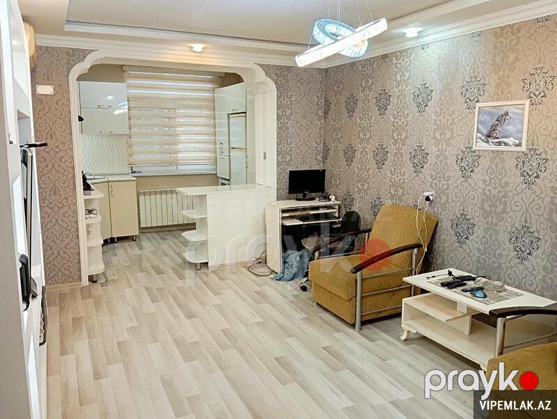 Yasamal rayonunda 3 otaqlı Köhnə tikili Kirayə verilir, 54 m² — Mənzil, Bakı (7)