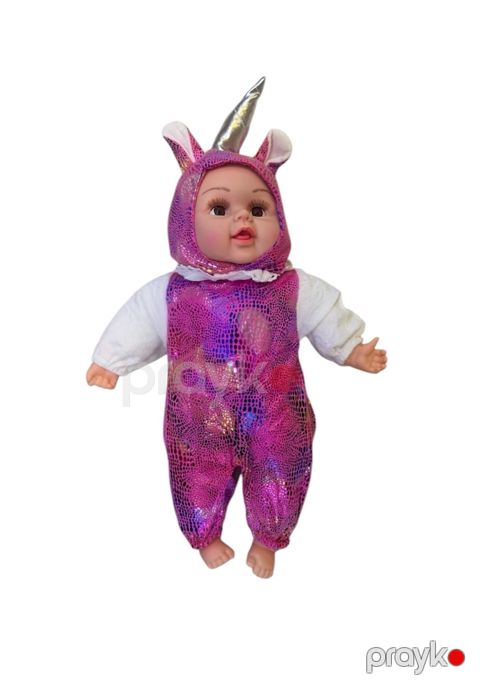 Kukla Moly Princess Unicornio HA-DJSCR-7, 50 sm, çəhrayı — Bakı