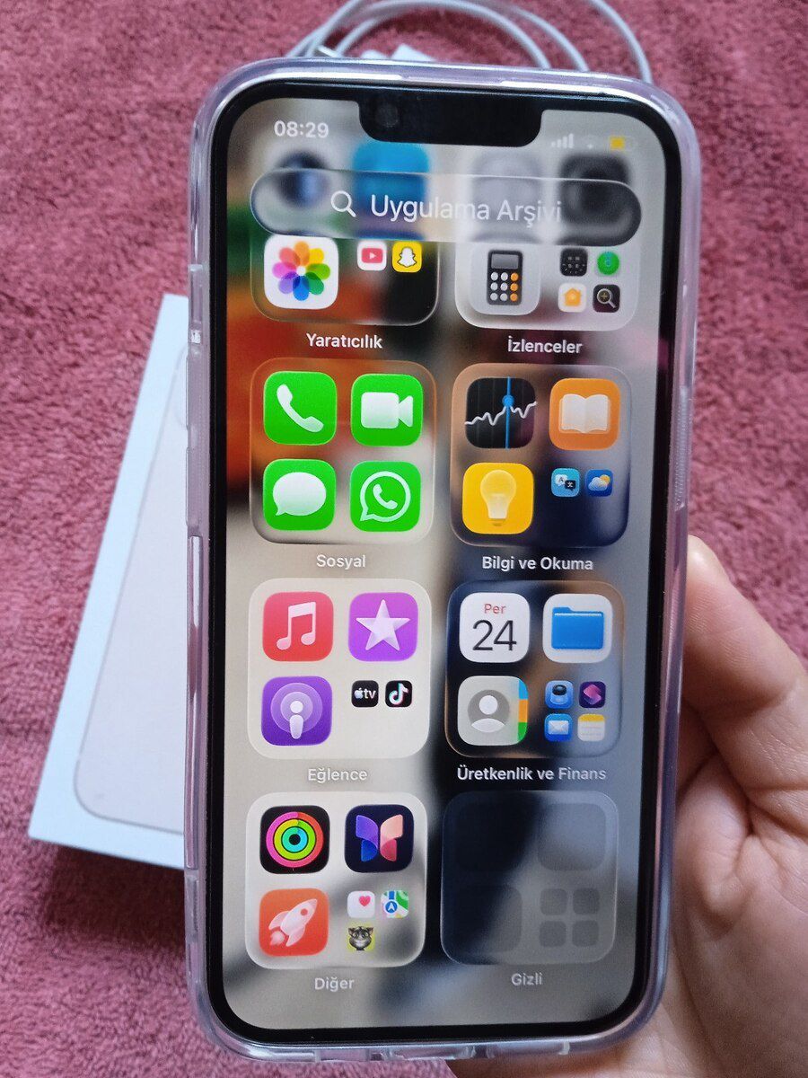 Apple iPhone 13 Pink 128GB/4GB — Smartfonlar, Bakı (5)