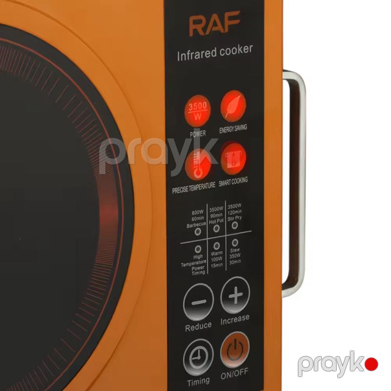 RAF R.8046 Elektrikli Qızdırıcı Portativ Qızdırıcı Pilitə 3500W — Plitələr, Bakı (6)