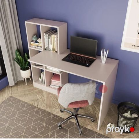Yazı masası Elegant Wood ZARR817, laminat, bej, 118x56x112.2 sm — Bakı