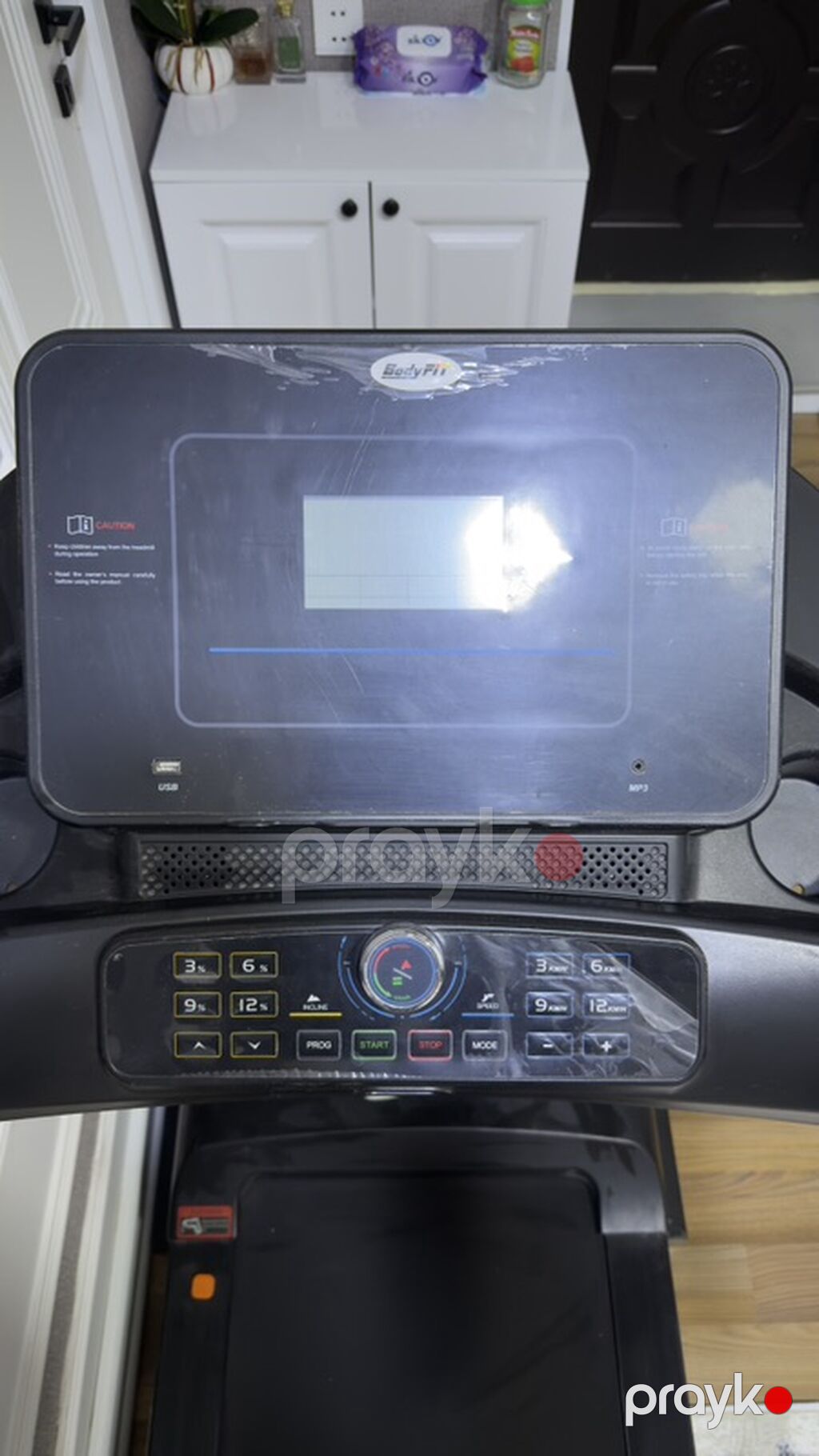 BodyFit qaçış trenajoru - Geniş qaçış səthi və güclü konstruksiya — Koşu simulyatorları, Digah (4)