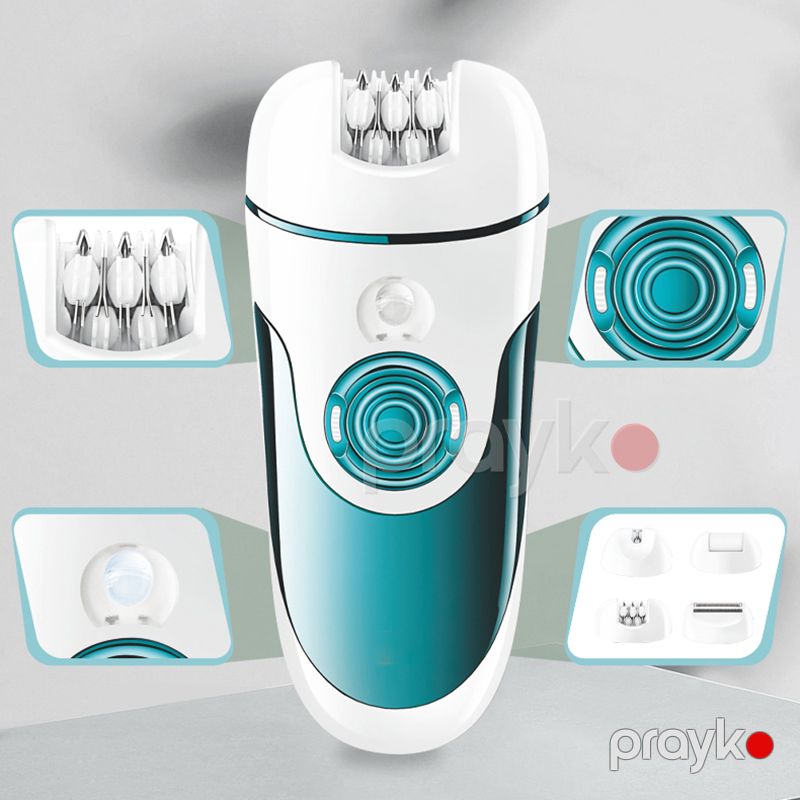 Moehair MO-5090 Elektrikli Qadın Epilyatoru Üz Bədən Ayaq Epilyasiyası Qadın Trimmeri 5W — Usturalar, trimmerler və epilyatorlar, Bakı (2)
