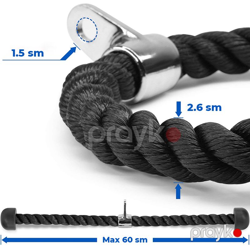 Triceps Kəndiri Fitness Məşq Krosfit Biceps Əzələ Təlimi Çəkmə İpi Fitness Kəndiri — Fitness və simulyatorlar, Bakı (4)