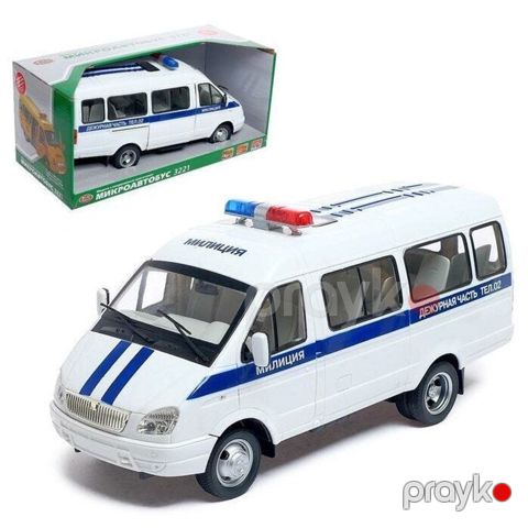 Texnopark Polis Maşını – İşıqlı və Səsli Oyuncaq 18 sm — Bakı