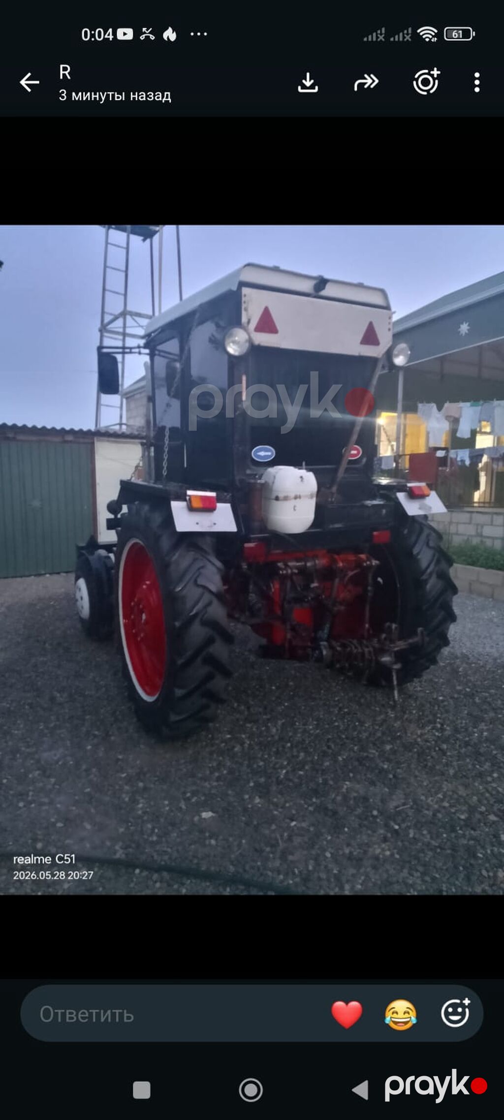 Traktor – universal kənd təsərrüfatı texnikası - Güclü dizel — Traktorlar, Bərdə (3)