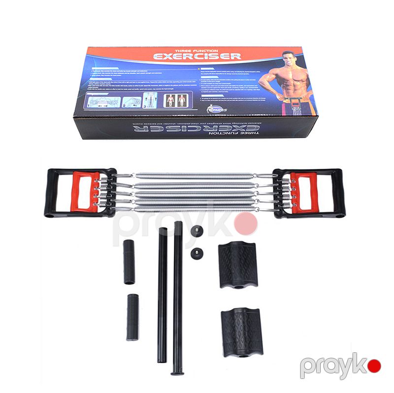 3-ü 1-də Espander 5 Yaylı Çoxfunksiyalı Espander Tutacaq və Pedal daxil — Fitness və simulyatorlar, Bakı (6)