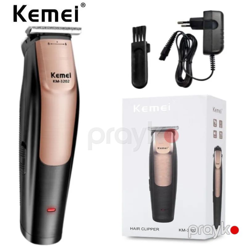 Kemei KM-3202 Saç Saqqal Təraş Maşını Kişilər Üçün Trimmer — Usturalar, trimmerler və epilyatorlar, Bakı (6)