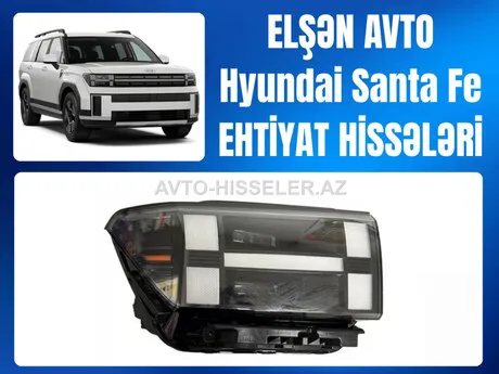 Hyundai Santa Fe 2025 faraları — Bakı