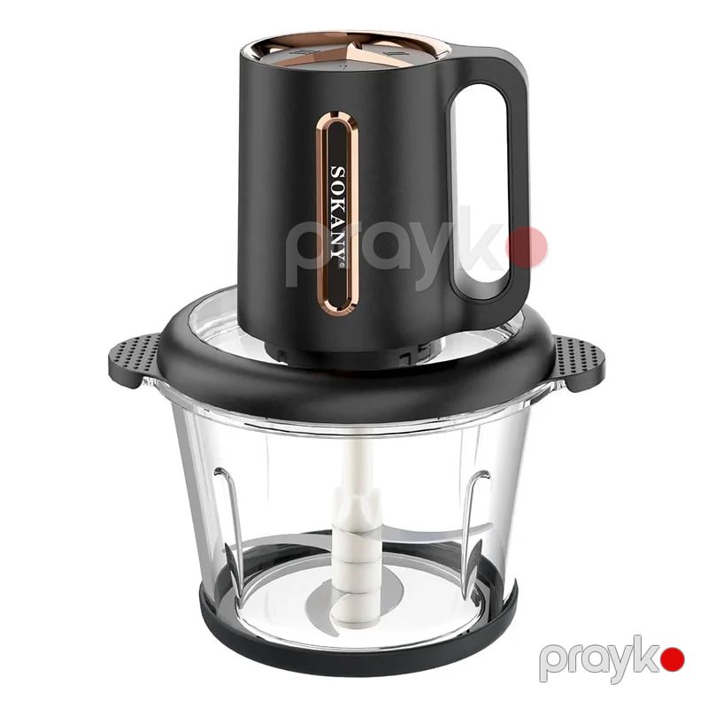 Sokany SK-06034 Doğrayıcı Çoxfunksiyalı Elektrikli Doğrayıcı 3L hecimli Blender doğrayıcı — Blenderlər, xırdalayanlar və mikserlər, Bakı (4)