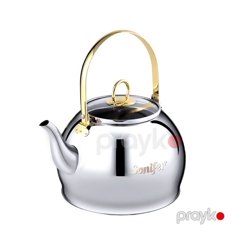 Sonifer 2L Paslanmayan Polad Çaydan SF-2527 Kiçik Ölçülü Paslanmayan Polad Çaydan Klasstik Polad Kettle — Çaynikler və qəhvə qabları, Bakı (2)