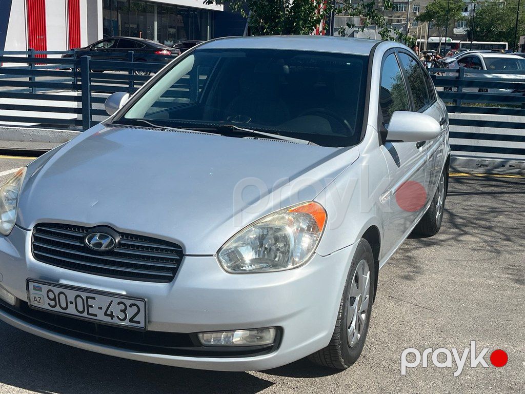Hyundai Accent, 1.4 L, 2008 il, 235 000 km 90-OE-432 — Avtomobillər, Bakı (2)