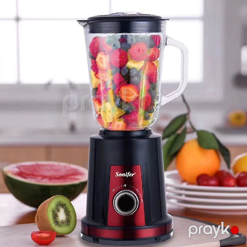 Sonıfer SF-8041 Çoxfunksiyalı Blender Stand Blender 2-si 1 Arada Üyüdücü Başlıqlı Blender 350W — Blenderlər, xırdalayanlar və mikserlər, Bakı (3)