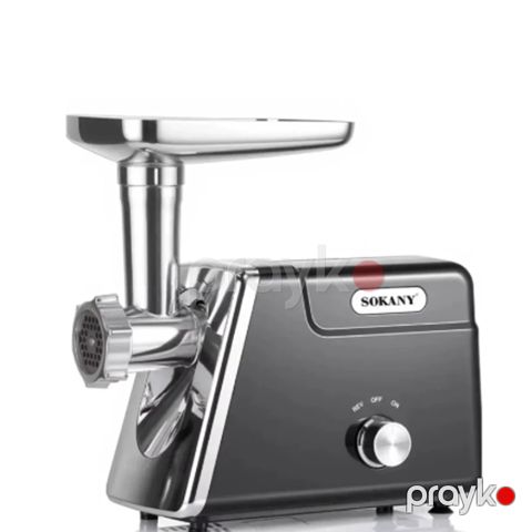 Sokany SK-06044 - Ətçəkən 2800W Gücündə Ətçəkən Maşın Paslanmayan Polad və ABS Korpuslu Ətçəkən — Bakı
