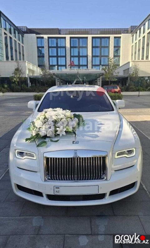 Rolls Royce white rolls royce ghost, 2020 il — Bakı
