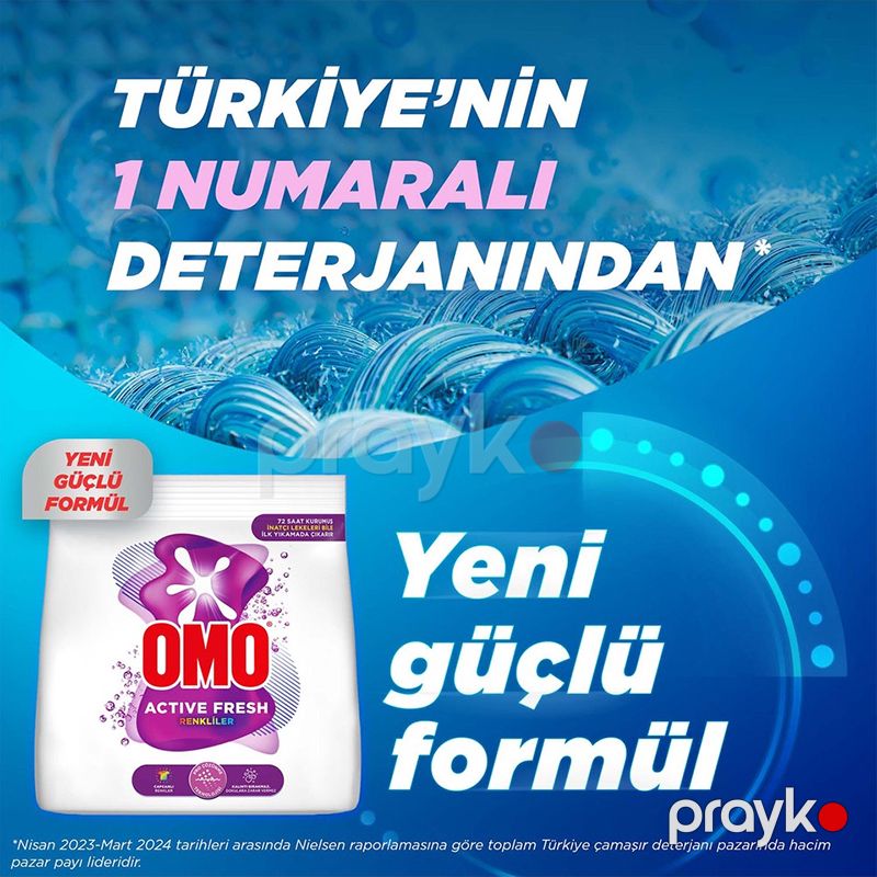 Omo Active Fresh Colors Pudra Yuyucu 1,5 KG Ləkələr Üçün Paltar Yuyucu Vatisə Omo Pro Çözücü — Mallar, Bakı (2)