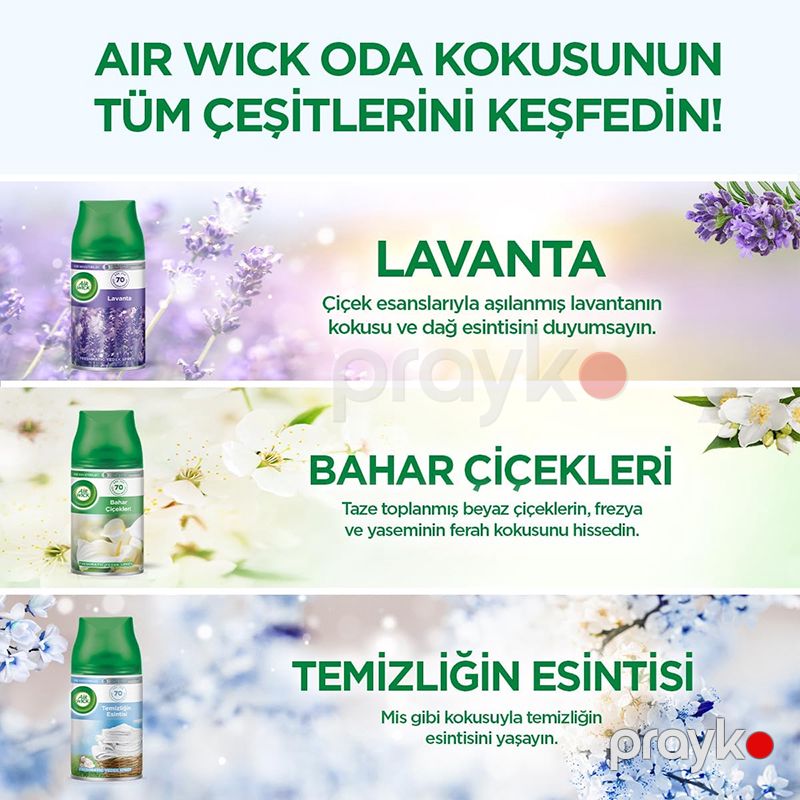 Airwick 70 Air Wick Freshmatic Otomatik Oda Kokusu Temizliğin Esintisi Yedek Sprey Avtomatik Sprey 250 Ml — Mallar, Bakı (5)