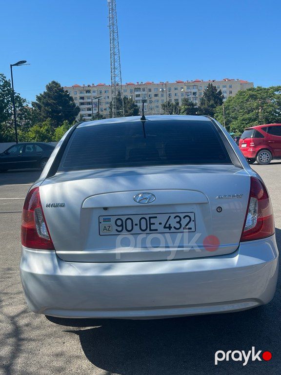 Hyundai Accent, 1.4 L, 2008 il, 235 000 km 90-OE-432 — Avtomobillər, Bakı (6)