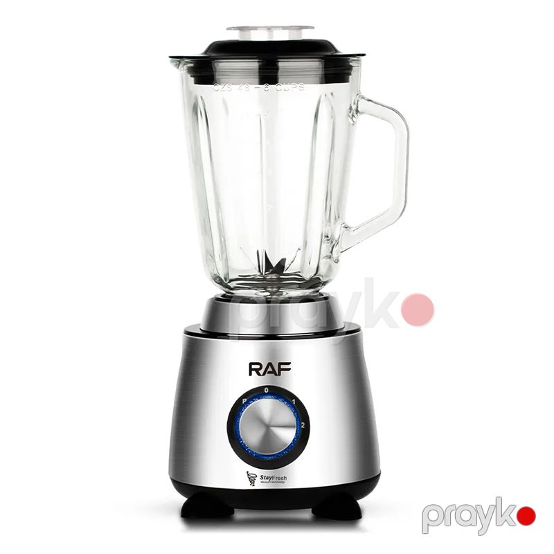 Yüksək Sürətli 1.5L Portativ RAF Blender 2-si 1Arada Çoxfunksiyalı İkiqat Şüşə Blender 3 Sürət Ayarli Smoothie Blender — Blenderlər, xırdalayanlar və mikserlər, Bakı (2)