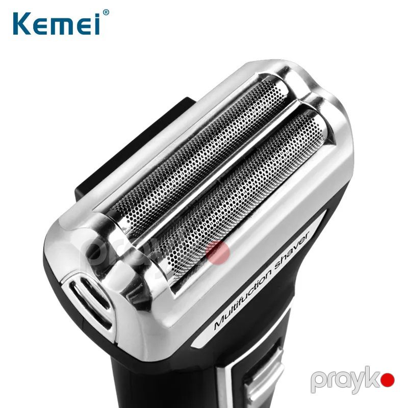 Kemei 3-ü 1-də Elektrikli Təraş Maşını Çoxfunksiyalı Trimmer Üzqırxan Saç Saqqal Kəsici 220vt — Usturalar, trimmerler və epilyatorlar, Bakı (7)