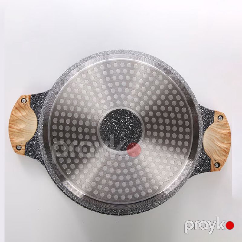 Honhey HH-CERTG32 Qazan 32 Sm Diametr Aluminium Qazan — Qablar və mətbəx əşyaları, Bakı (3)