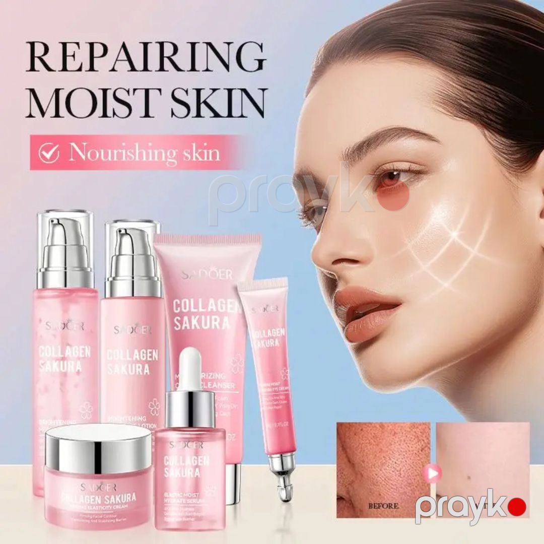 Qulluq üçün kosmetika dəsti No Brand Collagen Sakura — Mallar, Bakı (3)