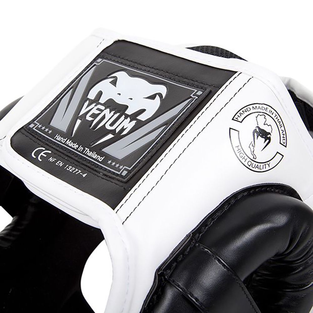 Original Venum Elite Boks Dəbilqəsi Baş Qoruyucu Kask Ağ-Qara — İdman, hobi, istirahət, Bakı (6)