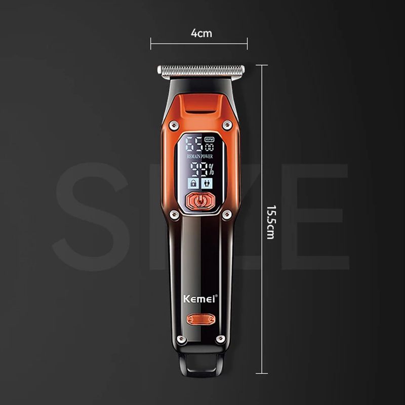 Kemei KM-658 Saç Saqqal Təraş Maşını Kişilər Üçün Trimmer — Usturalar, trimmerler və epilyatorlar, Bakı (5)