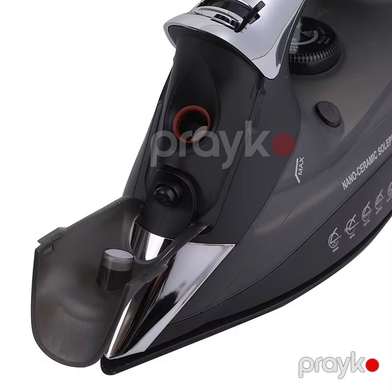 Dessını DS-961 Paslanmayan Polad Altlıqlı Buxarlı Ütü 2600W Gücündə Yüksək Keyfiyyətli Elektrikli Peşəkar Buxarlı Ütü — Ev texnikası, Bakı (7)