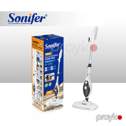 Sonifer SF-2252 Çoxfunksiyalı Elektrikli Xalça Döşəmə Buxar Təmizləyicisi Tozsoran — Bakı