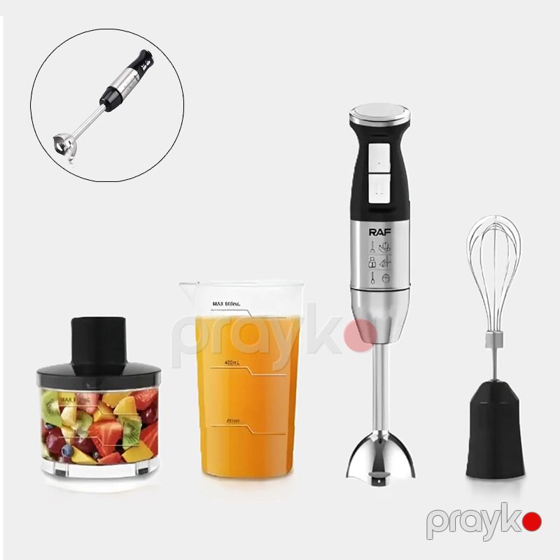 Çoxfunksiyalı blender RAF R.326 Mətbəx Blenderi 4-ü 1-də Doğrayıcı Əl Blenderi Elektrikli Mətbəx Mikseri — Blenderlər, xırdalayanlar və mikserlər, Bakı (2)