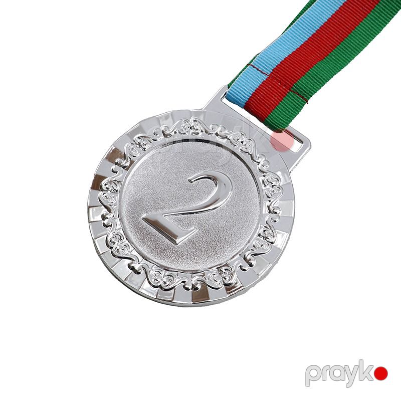 Müxtəlif Idman Oyunları üçün Bayraqlı Medal 1ci 2ci 3cü Yerler Üçün Qızıl Gümüş Bürünc Medal — İdman, hobi, istirahət, Bakı (3)