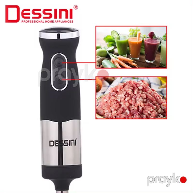 Dessını DS-58 Çoxfunksiyalı Paslanmayan Polad Yüksək Güclü Əl Blenderi 700W — Blenderlər, xırdalayanlar və mikserlər, Bakı (4)