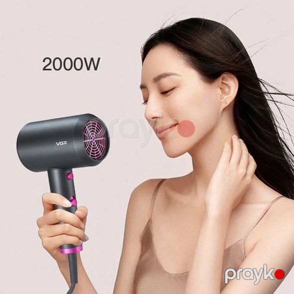 VGR V-400 Saç Qurutma Feni Çəkic Dizaynlı Yüksək Güclü Fen 2000Vt — Fən, Bakı (7)