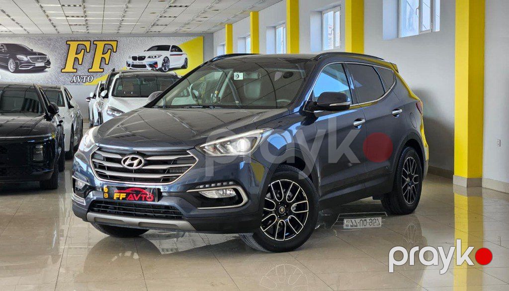 Hyundai Santa Fe, 2.0 L, 2017 il, 166 000 km 77-UQ-957 — Avtomobillər, Bakı (4)
