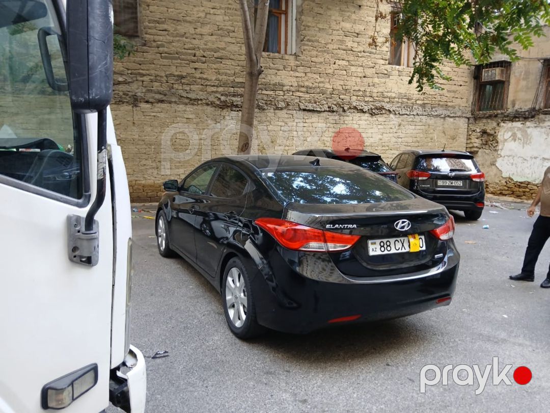 Hyundai Elantra, 2013 il 90-JV-368 — Avtomobillər, Bakı (6)