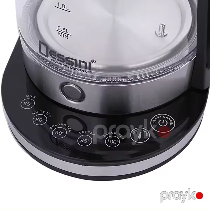 Dessini DS-1920 Elektrikli Çaydan Çaynik Dəsti 1800W Gücündə — Elektrik çaydanları və termoslar, Bakı (5)