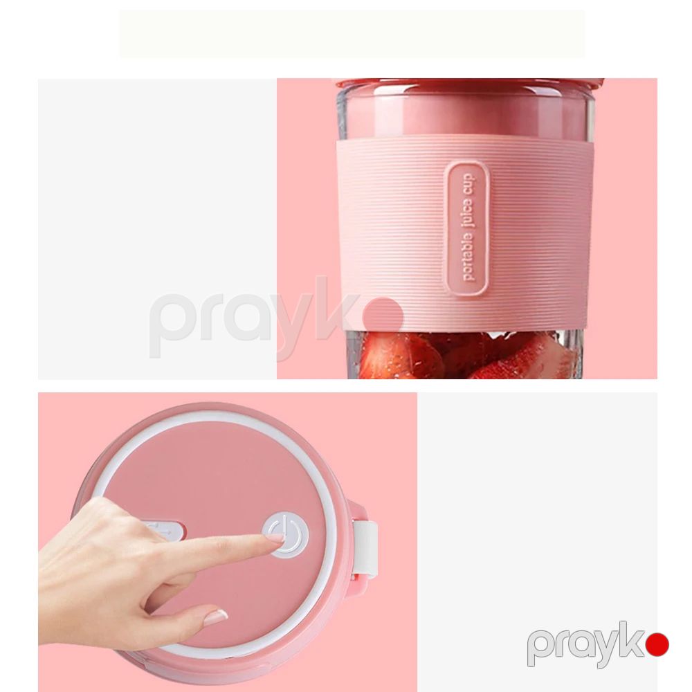Portativ Mini Əl Blenderi Şirəçəkən Elektrikli Smoothie Maşın — Blenderlər, xırdalayanlar və mikserlər, Bakı (6)
