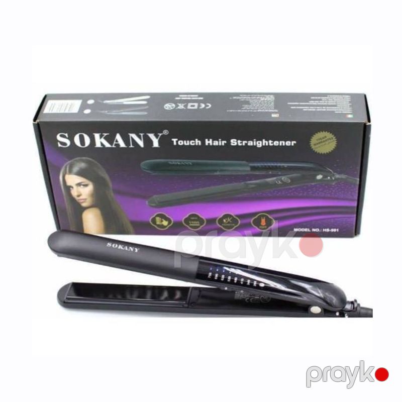 Sokany HS-991 Elektrikli Saç Düzləşdirici Fen Saç Şəkilləndirici Fen Keramika Ütü Feni — Fən, Bakı (7)