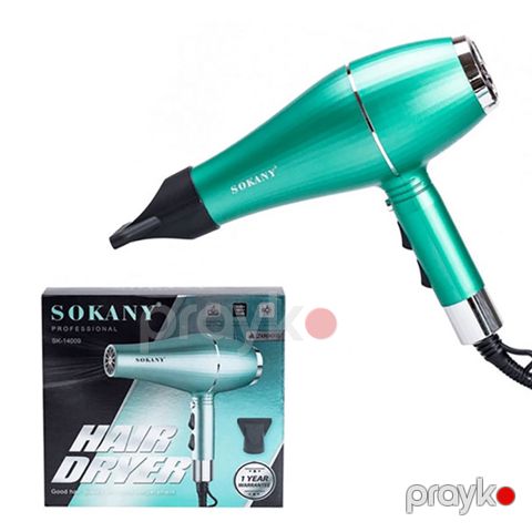 Sokany SK-14009 Çoxfunksiyalı Saç Quruducu Fen Saç Şəkilləndirici Fen Hava Feni 2000W — Bakı
