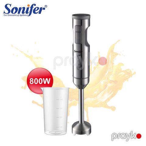 Sonifer SF-8070 Çoxfunksiyalı Blender Əl Blenderi İki Sürətli Blender Paslanmaz Polad Blender 800 W — Bakı
