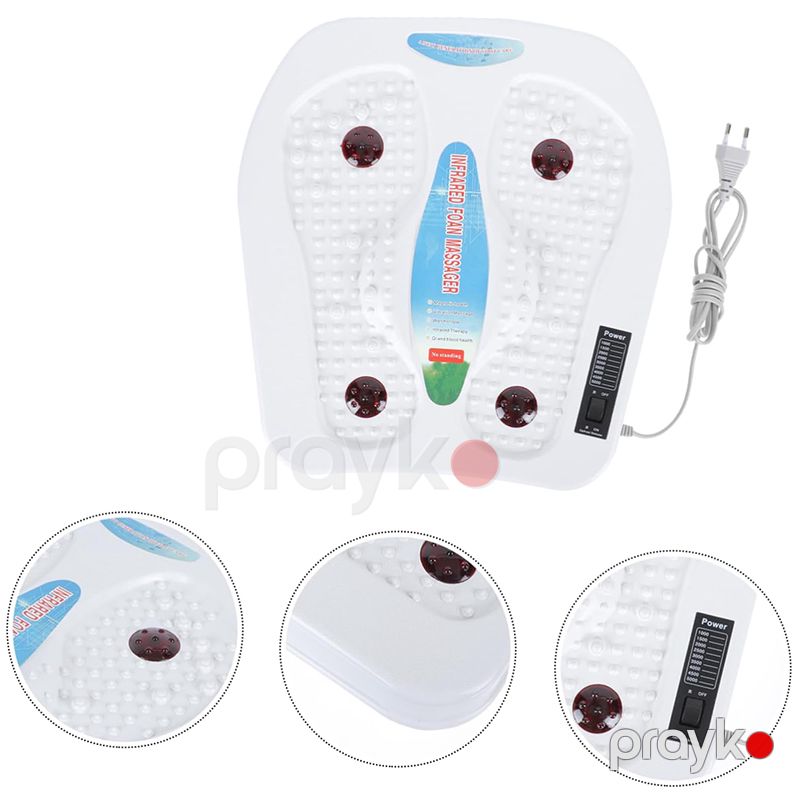 Healvian Elektrikli Vibrator Ayaq Masajı Yorğunluğu Rahatlaşdıran İnfraqırmızı Akupunktur Relaxasiya Ayaq Masajı 3W 40 — Masaj aparatları, Bakı (4)
