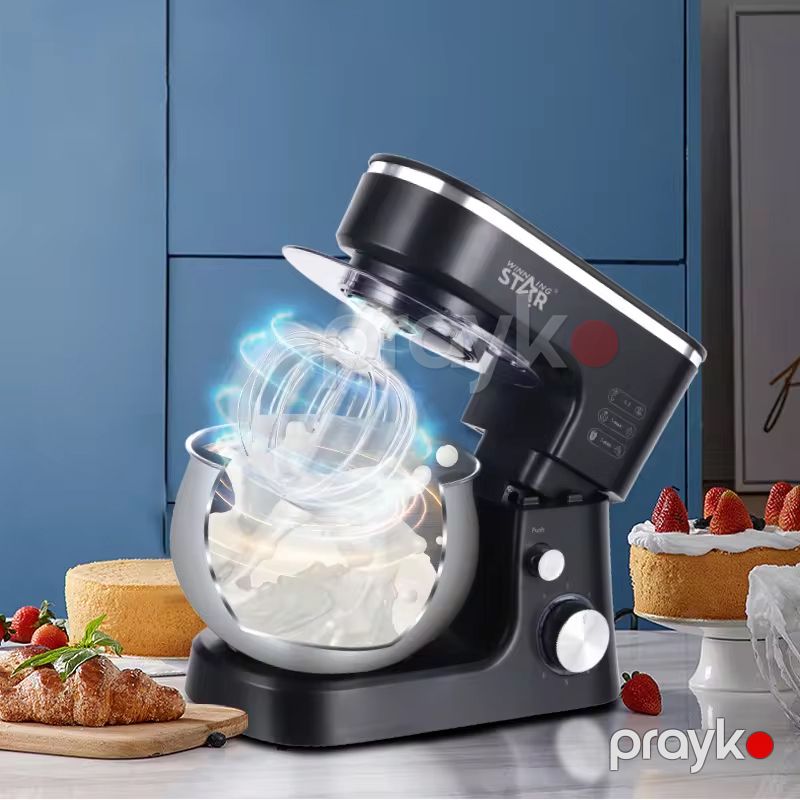 Winning Star ST-5301 Çoxfunksiyalı Portativ Qarışdırıcı Xəmir Qarışdırıcı Xəmir Yoğuran Mikser 1000W — Blenderlər, xırdalayanlar və mikserlər, Bakı (6)