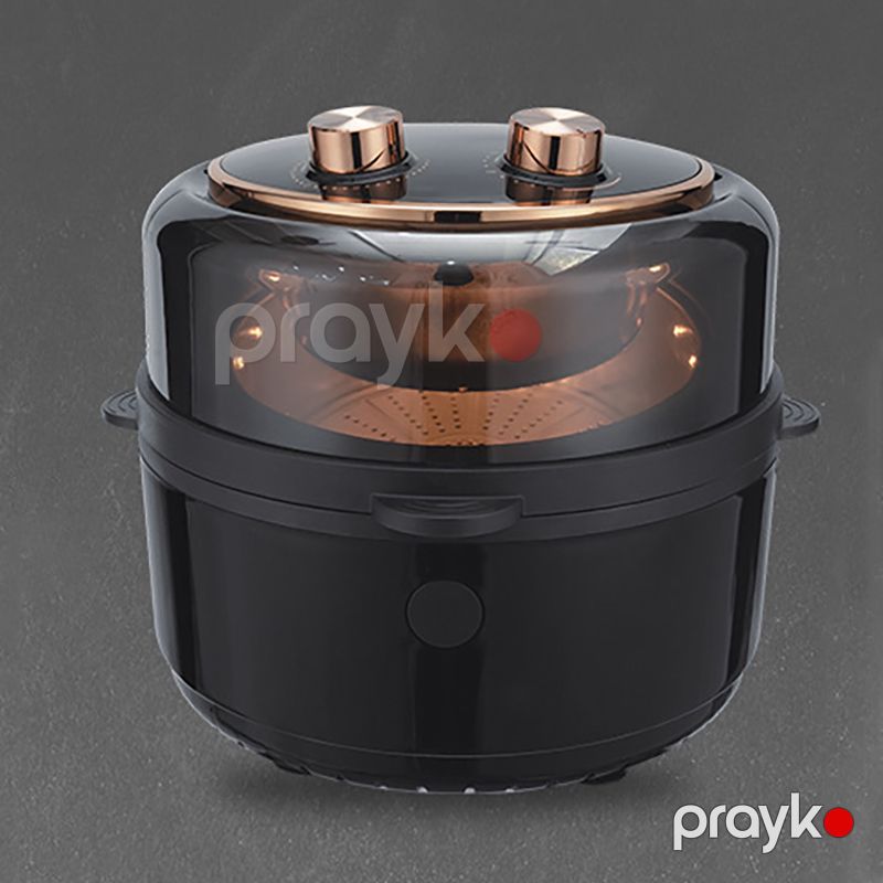 Yeni Nəsil DSP Çoxfunksiyalı Hava Fritözü 1350W 6 Proqrama Sahib Qazan Formalı Ağıllı Qril Air Fryer 5.5L 80-200°C — Qablar və mətbəx əşyaları, Bakı (8)