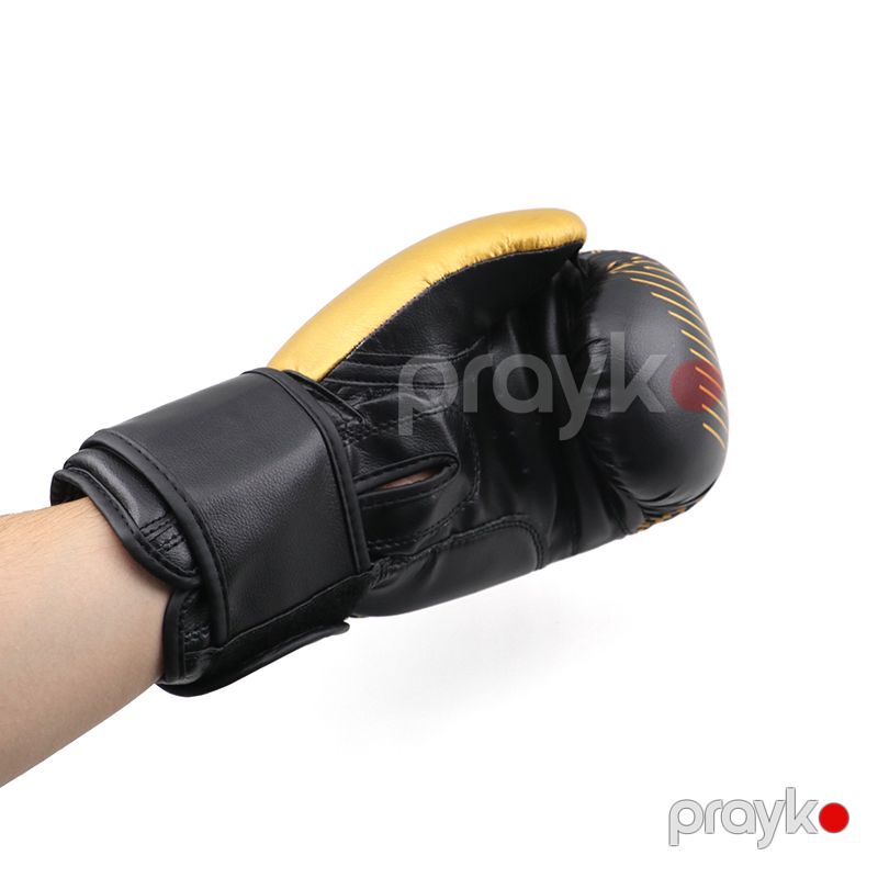 Davamlı Hard Touch Boks Əlcəyi Qara Qızılı Rengli MMA Əlcəyi MMA Boks Üçün Zərbəyə Davamlı Boks Məşq Əlcəyi — İdman, hobi, istirahət, Bakı (4)
