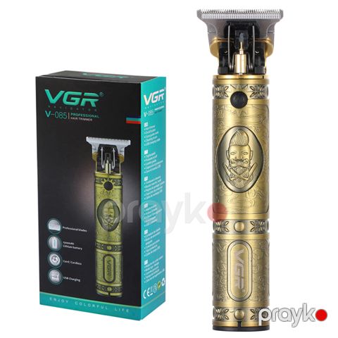 Professional Trimmer VGR V-085 Metal Gold Üzqırxan VGR V-085 Saç Kəsən — Bakı