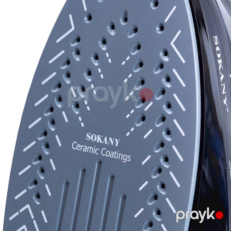 Sokany SK-11028 Elektrikli Buxarlı Ütü Keramika Altlıqlı Buxarlı Ütü 3200 W — Ev texnikası, Bakı (2)