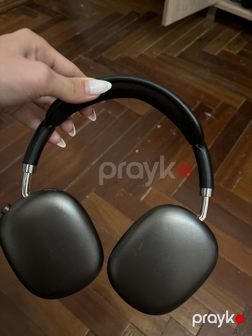 Qulaqlıq – simsiz over-ear modell - Rəng: qara/boz, mat metalik qulaq — Qulaqcıqlar, Bakı (3)